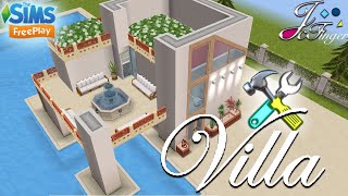 The Sims FreePlay 🛠 LIVE BUILD amp TOUR ⚠️🌲🏠 VILLA 🏠🌲 By Joy [upl. by Nichola]