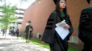 Glenn Pryor bagpipes 2009 Yale Medical School grads to Commencement [upl. by Llerruj686]