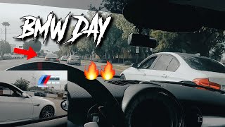 R55 MINI CRUISING WITH THE BIMMER SQUAD IN LOS ANGELES LOUD CHECK IT OUT [upl. by Kimberlyn142]