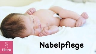 NABELPFLEGE fürs BABY Wie geht es richtig  ELTERN online [upl. by Sadnalor]