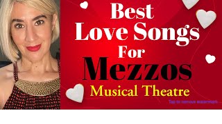 Best Love Songs For MezzoSoprano Musical Theatre [upl. by Roseann]