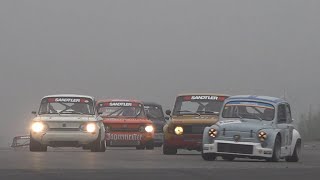 Kampf der Zwerge Race 1 Nürburgring 2024AbarthNSUTTSimcaMini CooperHillman IMP [upl. by Torey178]