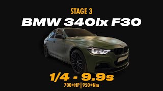 BMW 340i F30 Stage 3 700HP [upl. by Bradley837]