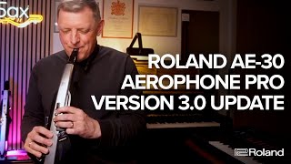 Roland Aerophone Pro Version 30 Update Overview [upl. by Torin]