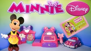 Unboxing the Minnies Bowtique Cash Register Toy [upl. by Adranoel560]