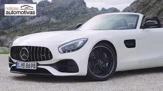 Mercedes AMG GT Roadster  NoticiasAutomotivascombr [upl. by Safoelc]