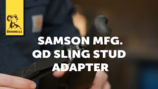 Product Spotlight Samson Mfg QD Sling Stud Adapter [upl. by Trillbee]