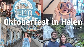 Oktoberfest in Helen GA vlog  Life Lately [upl. by Eignat]