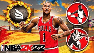 PRIME DERRICK ROSE SLASHER BUILD is UNGUARDABLE in NBA 2K22 [upl. by Arakawa]