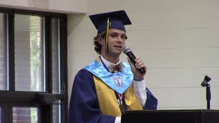 St Patrick Catholic High School Class of 2024 Salutatorian Speech [upl. by Yarahs]