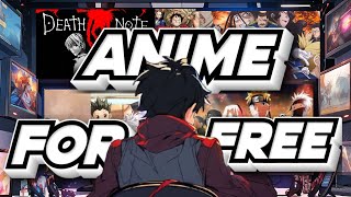 Top 3 BEST Websites To Watch Anime For Completely FREE 2024 [upl. by Ynohtna805]