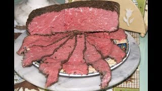 Roastbeef im Kräutermantel Sous Vide gegart Schritt für Schritt mit Rezept [upl. by Alisun]