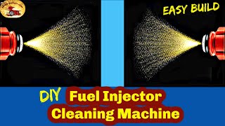 DIY Fuel Injector Cleaning Machine Easy To Build [upl. by Amikay95]