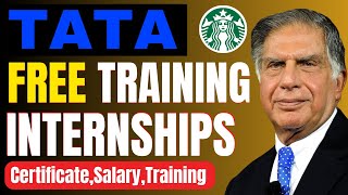 TATA Free Training Internships  Eligible 10th Pass Jobs  TATA Apprenticeship 2024 [upl. by Fabrice944]