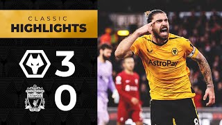 A perfect performance  Wolves 30 Liverpool  2023 Highlights [upl. by Locin]