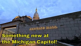 New addition to the Michigan Capitol [upl. by Ody]