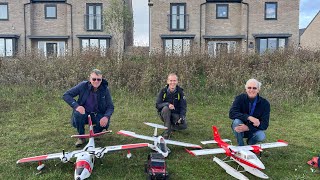 3 RC Floatplanes survive an autumn outing on the lake [upl. by Eiramyllek]