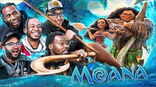 Moana  Group Reaction  Movie Review [upl. by Htieh]