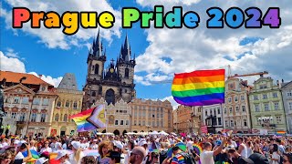 🌈 Prague Pride 2024  Pride Parade Celebrating Love Diversity and Family 🌈 [upl. by Sumaes]