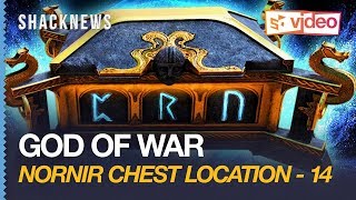 God of War Nornir Chest 14  Midgard  The Mountain [upl. by Attenborough414]