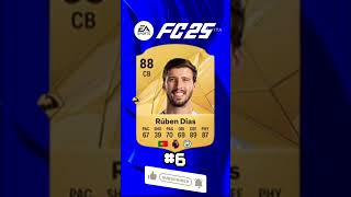 TOP 10 Best Manchester City EA FC 25 Cards⚽️FtHaaland…fifa football footballplayer top10 best [upl. by Assirolc]