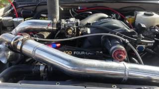 Toyota 5vz 34 v6 TRD supercharger and turbo charger reving [upl. by Nedra272]