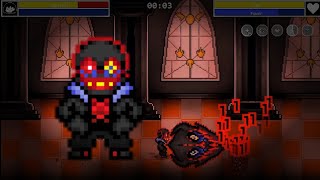 Bonetale 16 ErrorSans Character Gameplay [upl. by Ahsart]