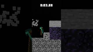 MINECRAFT MINER GAME 1ST TRY [upl. by Fillender11]