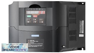 VEVOR VFD 10HP 75KW 35A 1 or 3 Phase 220V Input Review [upl. by Giffy]