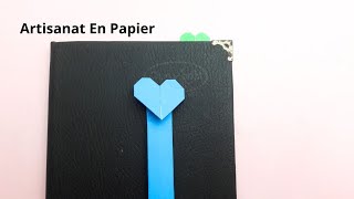 Signet Coeur Origami  Artisanat En Papier [upl. by Naman]