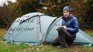 Samaya Basecamp Tent  Weather Warning Tested  Expedition Tent  Watch before You Buy [upl. by Armillia]