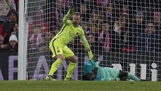 Samuel Umtiti get rid from death Athletic Bilbao Vs Barcelona 21  152017 [upl. by Aneela375]