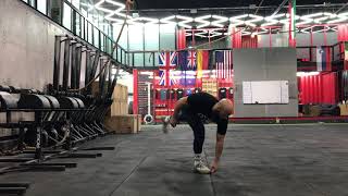 Functional Strength  contralateral single leg deadlift hops  ON AIR [upl. by Marianne]