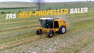 Introducing the ZR5 SelfPropelled Baler  Vermeer Agriculture Equipment [upl. by Anilek]