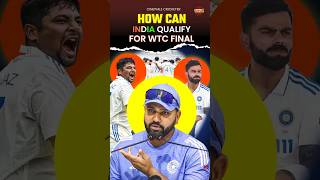 How Can India Qualify for the World Test Championship 2025 shorts [upl. by Efioa469]