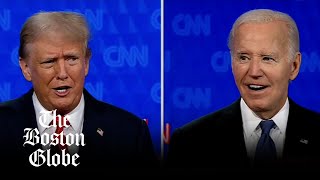 Highlights from the first BidenTrump presidential debate [upl. by Eblehs256]