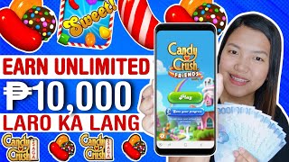 EARN UNLIMITED P10000 GCASH LARO LANG LIKE CANDY CRUSH [upl. by Pandolfi269]