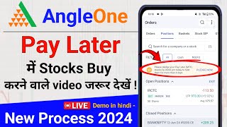 Angel one pay later stock pledge kaise kare  Angel one stock pledge kaise kare  Stock Pledge [upl. by Nidla686]