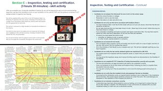 Section C  Inspection testing and certification of the composite installation from the AM2 [upl. by Anilram]