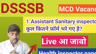 DGHS health inspector paperDSSSB sanitary inspector question answer [upl. by Jamey]