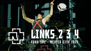 Rammstein  Links 2 3 4 Multicam Live  Foro Sol Mexico City Oct  010204  2022 [upl. by Atinauj]