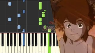 Mowgli  Piano Tutorial  ماوكلي  أغنية البداية [upl. by Samson]