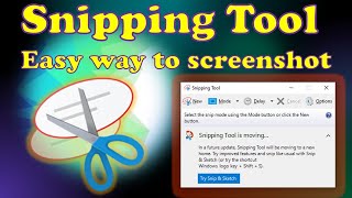 How to Use Snipping Tool  Step by Step Tutorial [upl. by Aynotahs]