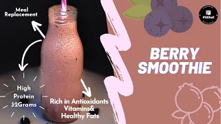 Get 32 grams PROTEIN in this Smoothie । Ideal for Weightlossgain [upl. by Godfree970]