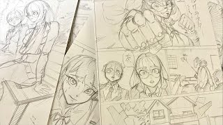 いづきのネーム制作配信【漫画家志望】 [upl. by Idet]