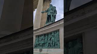 Heroes Square Budapest Hungary 👍🇭🇺❤️🌹 [upl. by Naugal]