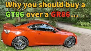 Why you should buy a GT86 over a GR86 [upl. by Albion]