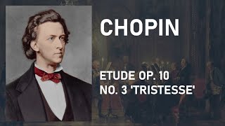 Chopin  Etude Op 10 no 3 in E major  Tristesse Copyright Free [upl. by Demetre]