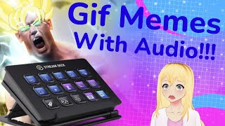 Elgato Stream Deck Gif Alert Setup Tutorial for Twitch Streaming [upl. by Vidda]