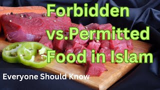 Forbidden vs Permitted Food in Islam [upl. by Nyraa]